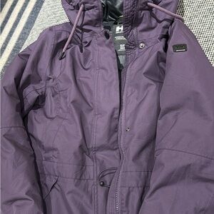 Helly Hansen Dark purple winter Jacket with grey interior